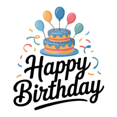 birthday cake with candles