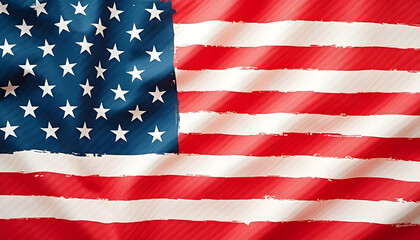 Obraz premium usa flag abstract 3d watercolor pattern background