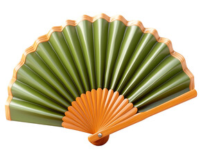 Folding fan, chinese fan 3D icon