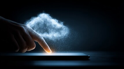 Experience cutting-edge cloud technology on mobile with a touch, unlocking data storage and seamless connectivity on your device now