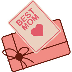 Mother's Day Envelope Illustration 