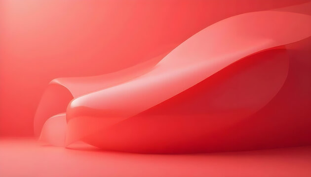 red white red 3d gradient abstract pattern background