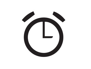 clock icon vector illustration