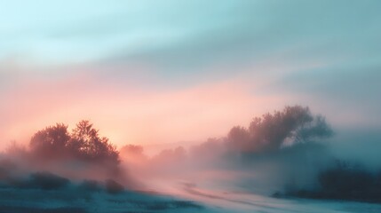 Soft blur dreamy pastel tones