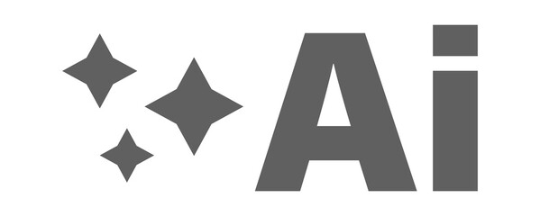 Minimal AI Generate logo concept in flat vector style. Perfect for corporate branding, app development, and technology marketing.