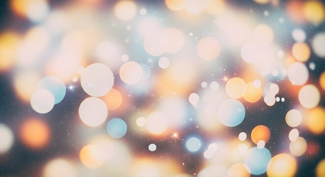 Ethereal Soft Light Sparkle Background