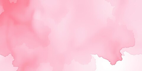 Obraz premium Soft, blushing pink watercolor washes blend seamlessly, creating a dreamy texture, art, serenity