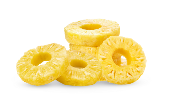pineapple isolated on transparent png ( image from camera )