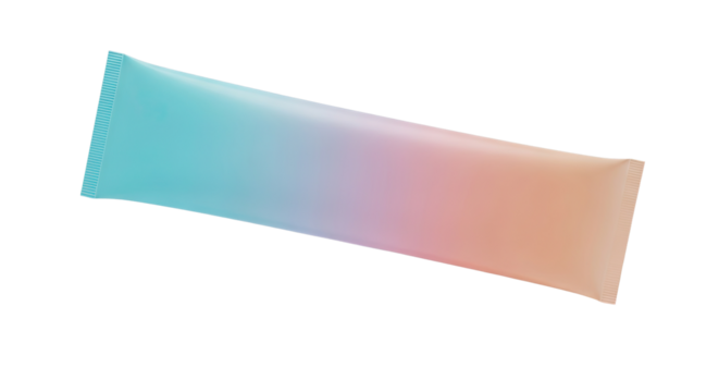 Gradient toned tube with ultra soft studio shadows