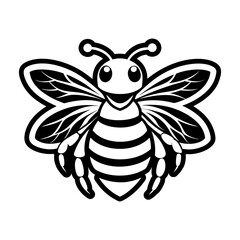 Filled style icon depicting a pollinator symbol