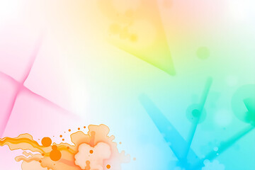 A clean pastel abstract background with soft blurred shapes in pink, orange, yellow, and teal tones. Ideal for minimal design projects, presentation templates, backgrounds, and digital branding.