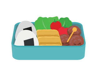 お弁当　イラスト