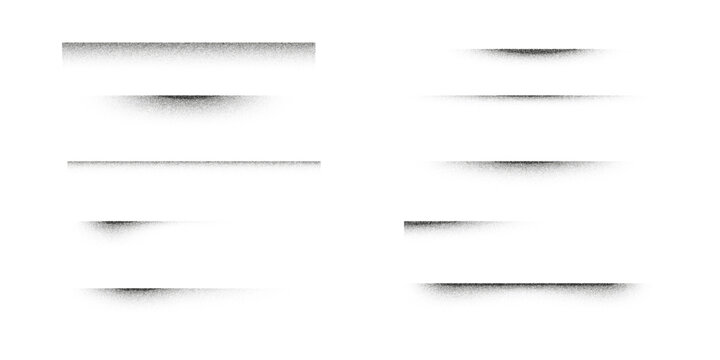 Soft grain shadows with smooth gradient fade and subtle stipple texture. Minimal abstract lines with dust and noise effects create gentle shading and clean graphic accents for modern layouts