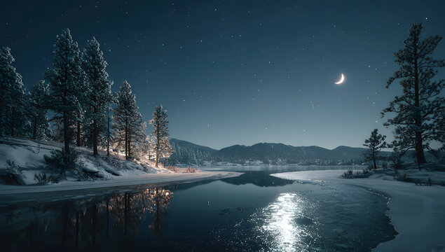 Reflection of Winter's Solstice