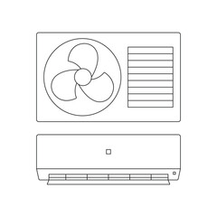 illustration of air conditioning units