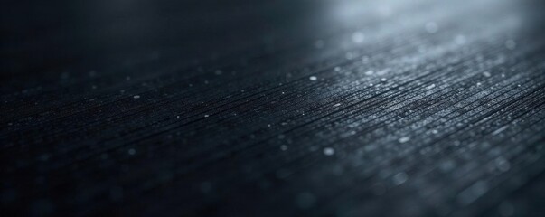 Close-up view of polished black aluminum, showing fine details , metallic, seamless