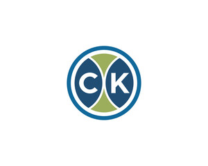 CK Logo design. CK