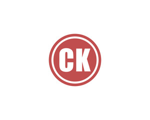 CK Logo design. CK