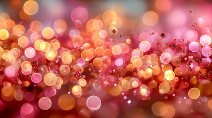 christmas lights background bokeh