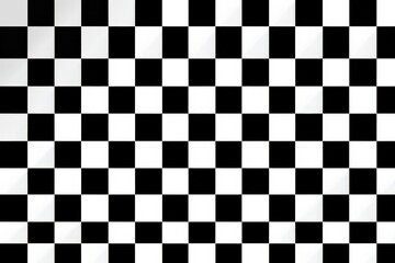 Fototapeta premium Classic black and white checkerboard pattern background design