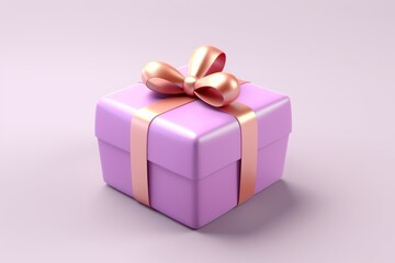 Fototapeta premium Anniversary gift box celebration decoration.