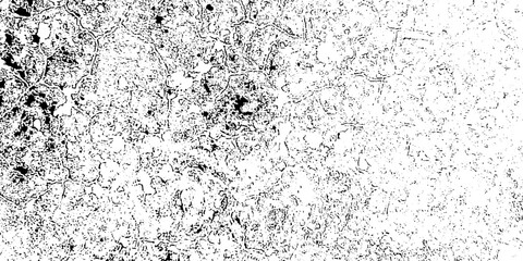 Grunge vintage white and black vector wall distressed dirty noise rust cracked pain background. messy dusty chalk splat dirt rusty noise overlay concrete wall texture background.	