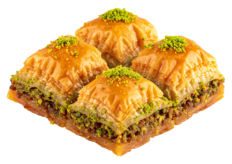 baklava dessert isolated object