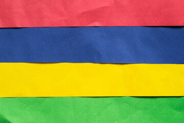 Mauritian flag background