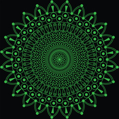 Decorative Mandala Pattern Art | Abstract Floral Geometry Ornament | Sacred Boho Symmetry Vector | Spiritual Decorative Artwork for Meditation and Interior Design