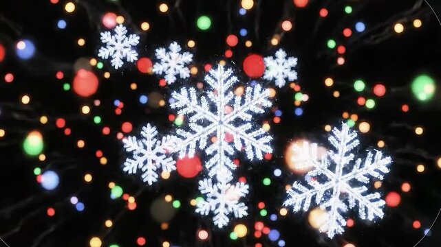 POV futuristic HUD helmet where a person blinks and the visor shifts from a real room to a glowing futuristic Christmas light scene, showing a virtual reality interaction and an expectation-vs-reality