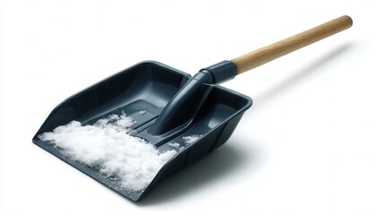 Snow shovel isolated on white background