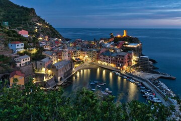 Abend in Vernazza