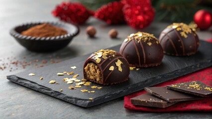 Indulge in decadent chocolate truffles this Christmas