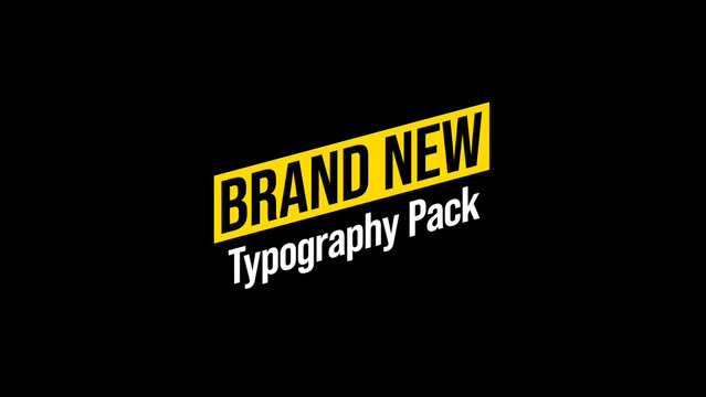 Typography Two Lines 5