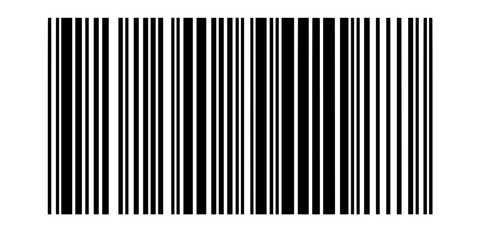 Black White Stripes: Minimalist Barcode Art | Clean, isolated vector art for creative projects.