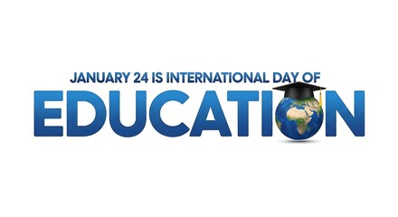 International day of education is celebrated on january
