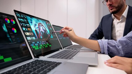 Working On Graphic Design And Video Editing - Powered by Adobe