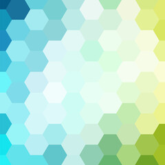 Fototapeta premium abstract vector colorful hexagonal . geometric design. eps 10