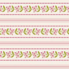 Floral christmas birthday spring seamless pattern digital paper background for cards, posters, textiles. Girly pattern