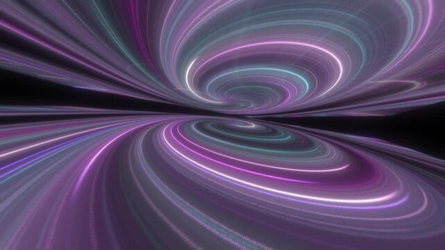 Infinite Golden Spiral Energy Flow - Dynamic Abstract Background Loop
