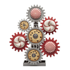 Candy Cookie Gears Mechanical Design