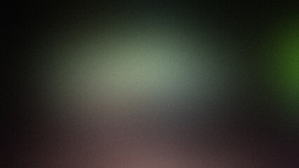 dark grainy gradient glowing dim light green pink black noisy blur abstract background