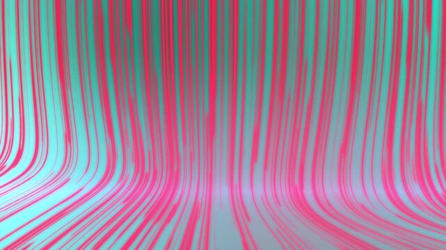 Slowed Abstract Flowing Lines Background - Modern Digital Stream Loop