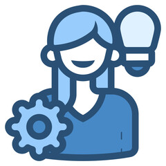 female entrepreneur icon