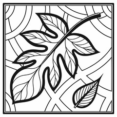  Overlapping Leaf Pop