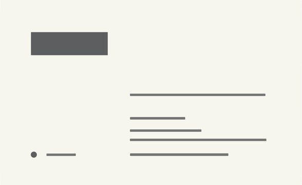 Simple Flat Style Company Business Card Document Template Layout