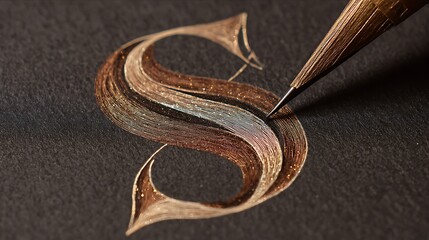 Black and white diamond numbers and symbols for dark artistic vector illustration design and pattern backdrop with a light blue swirl and wave line curve element