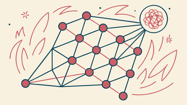 Complex Network Data Problem System Chaos Concept Isolated background