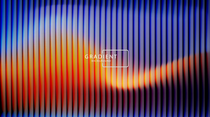 Futuristic neon gradient pattern with diagonal glowing lines blending smooth and radiant colors. Minimalistic abstract dark background perfect for creative digital tech designs. Vector illustration 