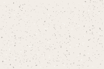 Light beige rice paper texture. Gritty grain background with speckles, flecks and particles Cream ecru washi paper with noise and dots 